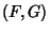 $(F,G)$