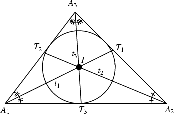 \begin{figure}\begin{center}\BoxedEPSF{AngleBisectorsTriangle.epsf scaled 800}\end{center}\end{figure}