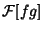 $\displaystyle {\mathcal F}[fg]$