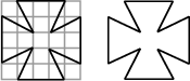 \begin{figure}\begin{center}\BoxedEPSF{MalteseCrossConstruction.epsf scaled 1000}\end{center}\end{figure}
